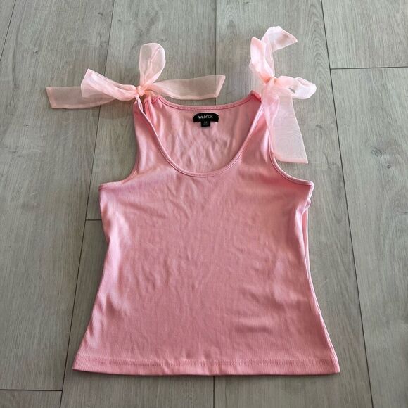Wildfox women pink top size xs - Picture 1 of 6